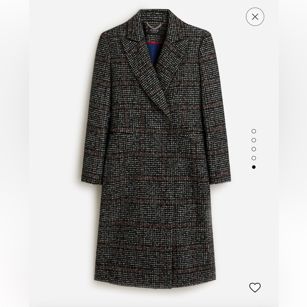 NWT J Crew Collection Mirabelle topcoat